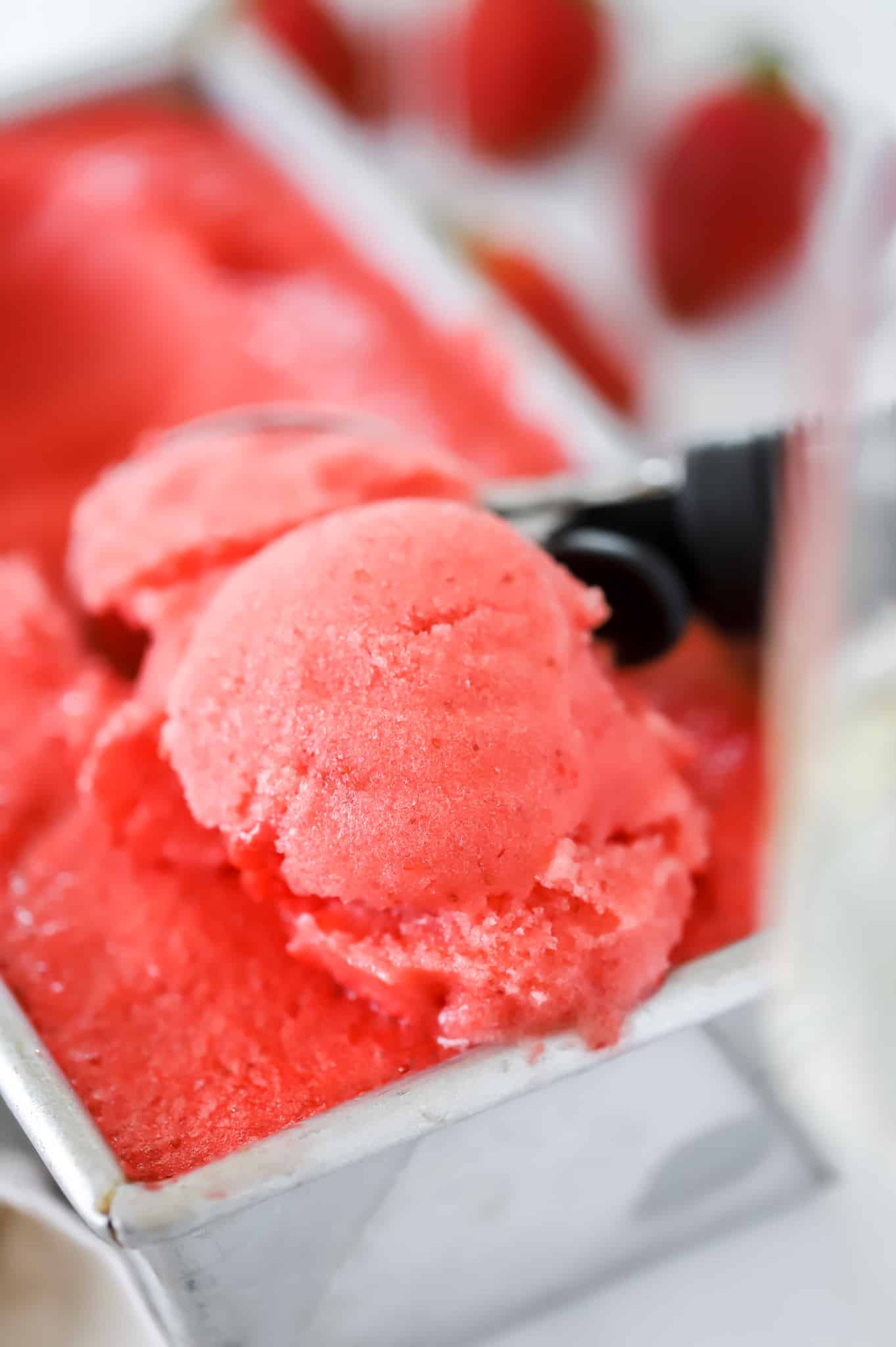 Champagne sorbet without ice cream maker sale